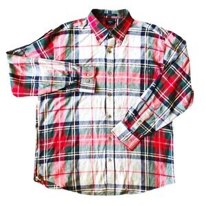 Lincs DC & Company Plaid Long Sleeve Button Down